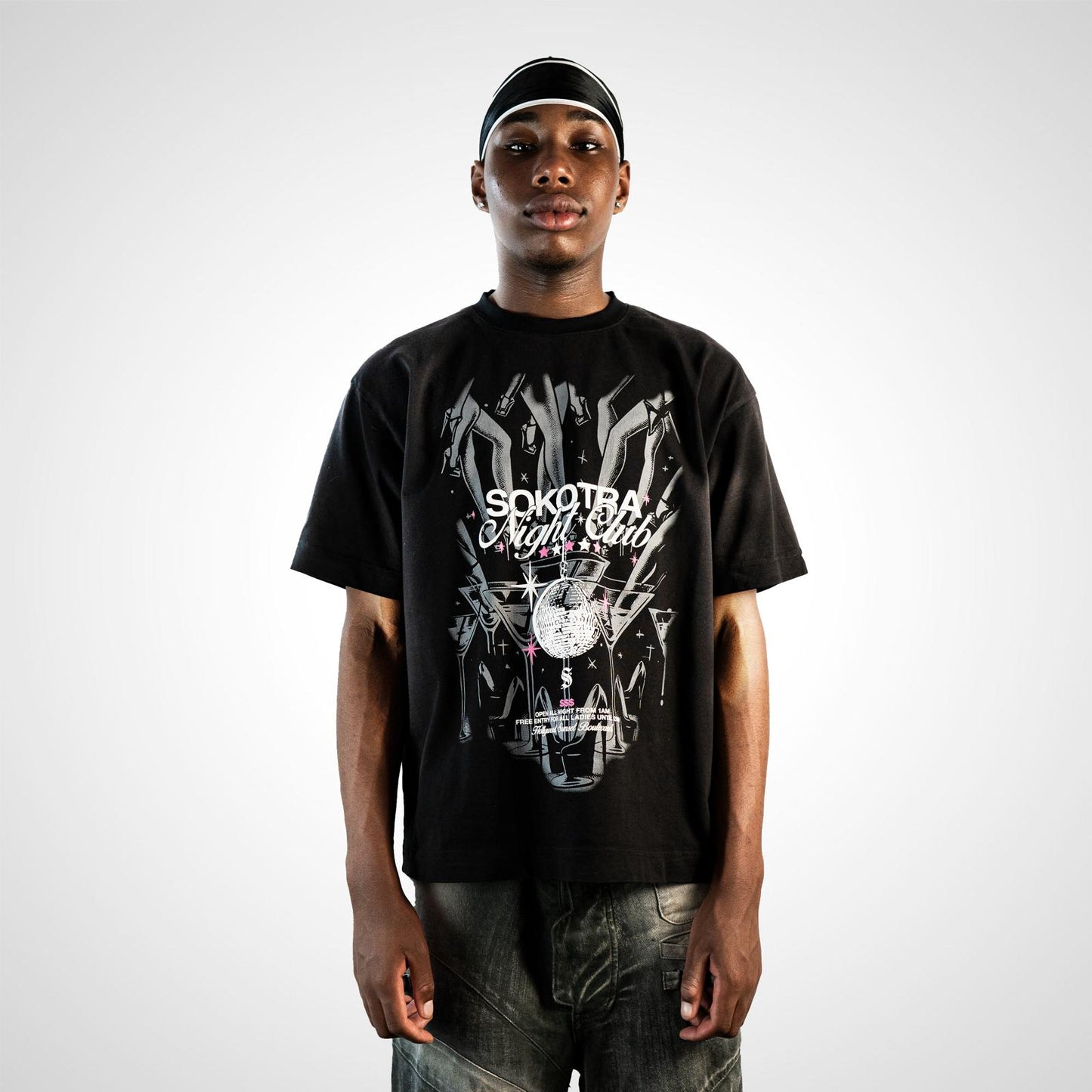 NIGHTCLUB TEE BLACK